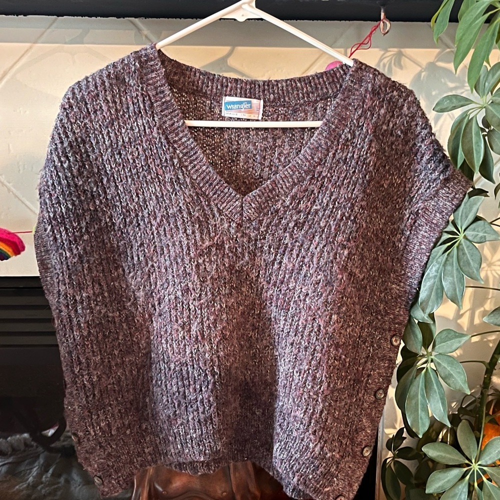 Vintage Wrangler Sweater Vest size:Large